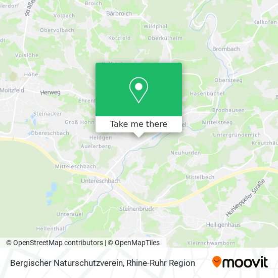 Bergischer Naturschutzverein map