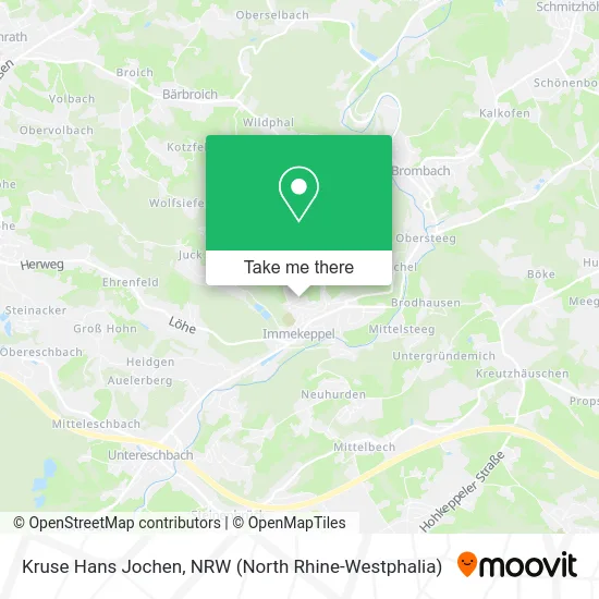 Карта Kruse Hans Jochen