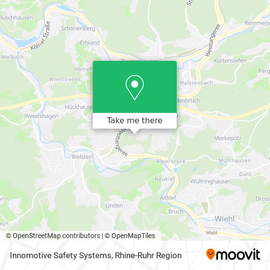 Innomotive Safety Systems map