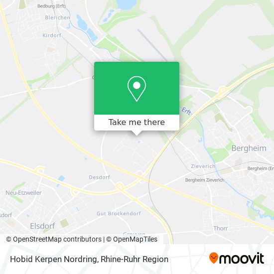 Hobid Kerpen Nordring map