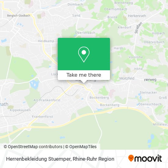 Herrenbekleidung Stuemper map