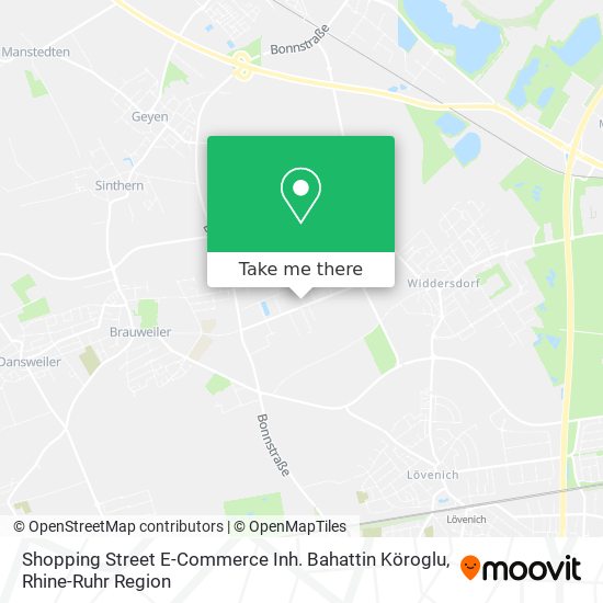 Shopping Street E-Commerce Inh. Bahattin Köroglu map