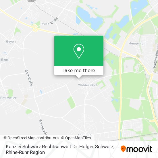 Kanzlei Schwarz Rechtsanwalt Dr. Holger Schwarz map