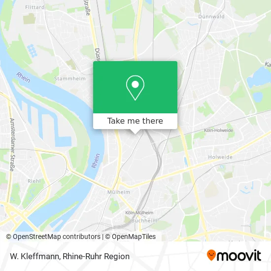 Карта W. Kleffmann