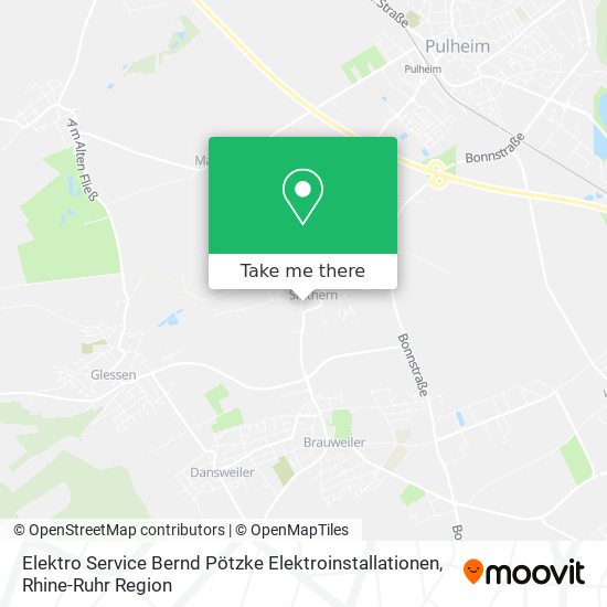 Карта Elektro Service Bernd Pötzke Elektroinstallationen