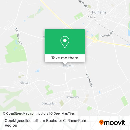 Objektgesellschaft am Bachufer C map