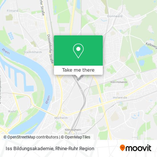 Iss Bildungsakademie map