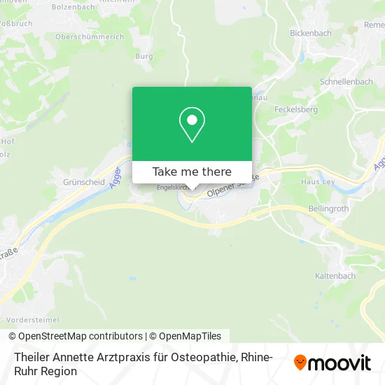 Карта Theiler Annette Arztpraxis für Osteopathie
