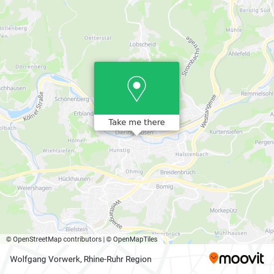 Wolfgang Vorwerk map