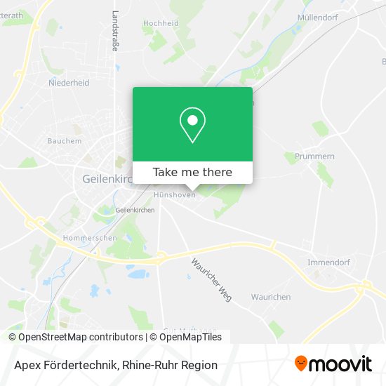 Apex Fördertechnik map