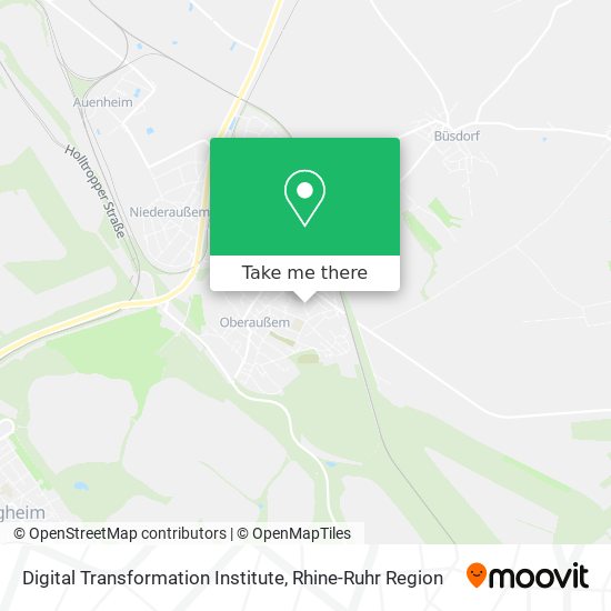 Digital Transformation Institute map