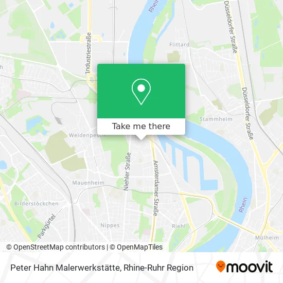 Карта Peter Hahn Malerwerkstätte