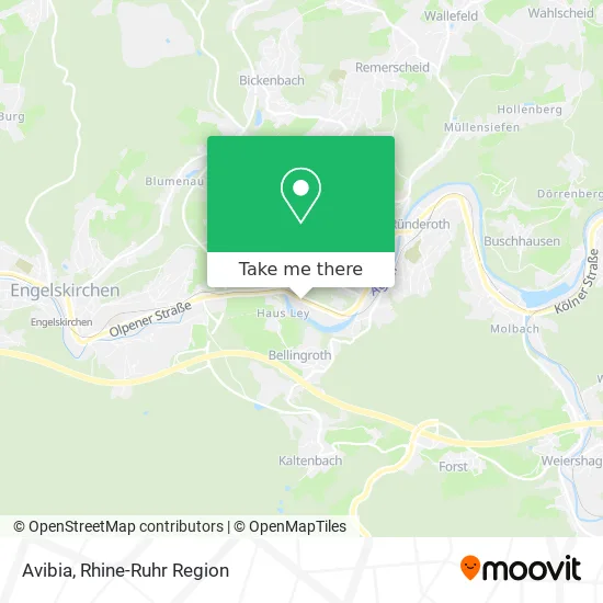 Карта Avibia