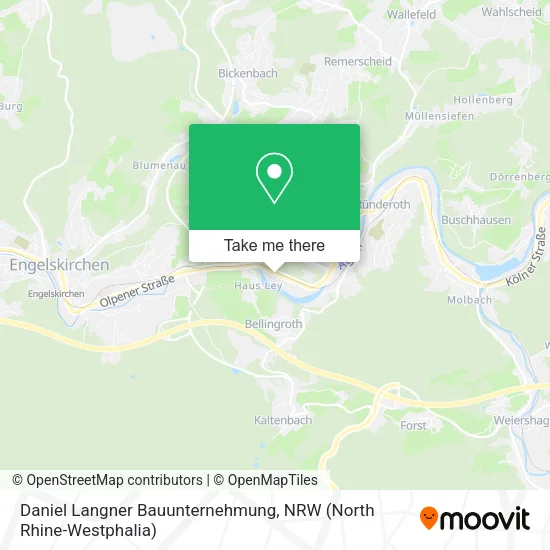 Карта Daniel Langner Bauunternehmung