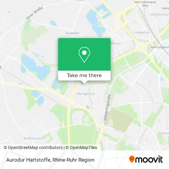 Aurodur Hartstoffe map