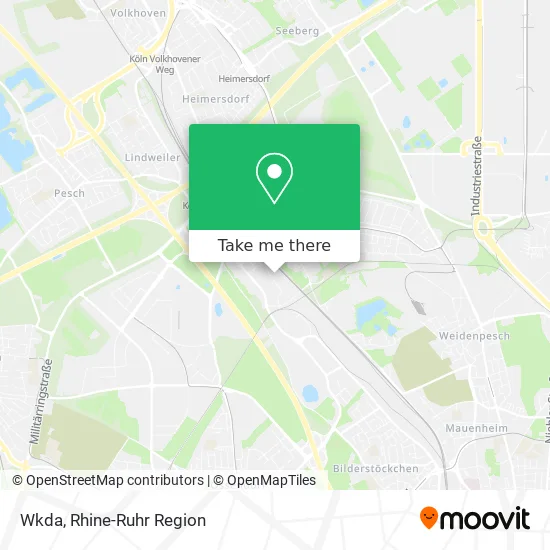 Карта Wkda