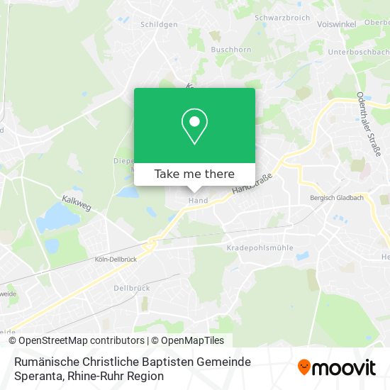 Rumänische Christliche Baptisten Gemeinde Speranta map