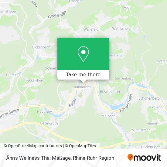 Карта Änn's Wellness Thai Maßage
