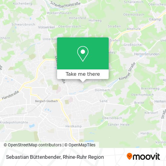 Sebastian Büttenbender map