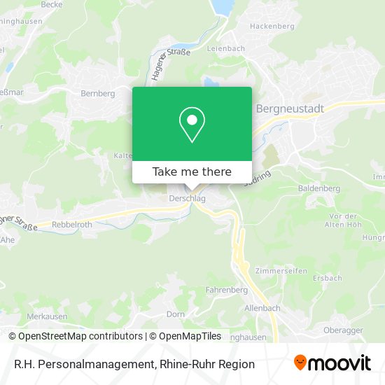 R.H. Personalmanagement map