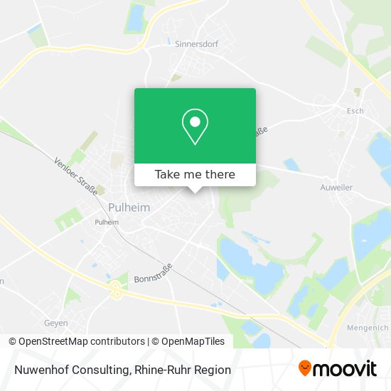 Nuwenhof Consulting map