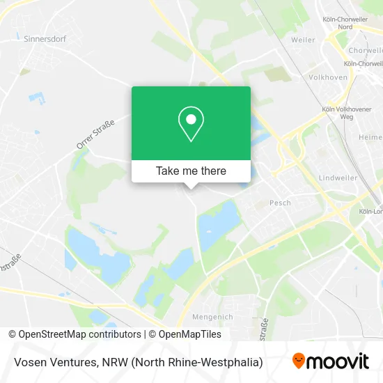 Карта Vosen Ventures