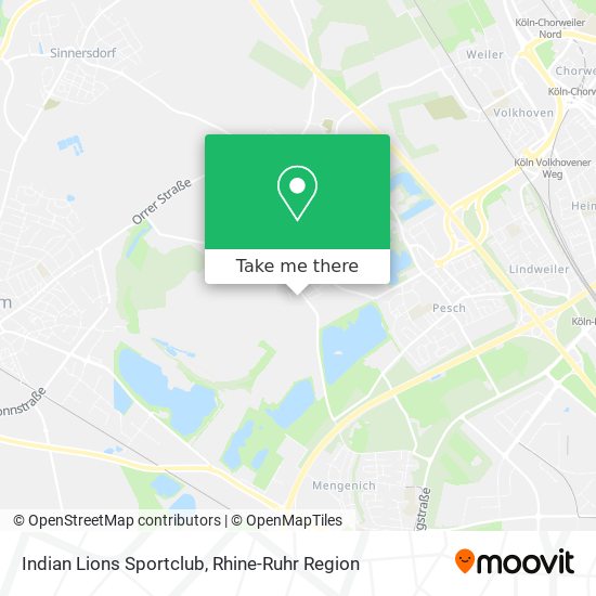 Indian Lions Sportclub map