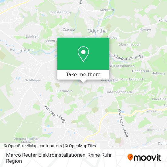 Marco Reuter Elektroinstallationen map