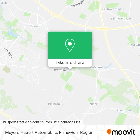 Карта Meyers Hubert Automobile