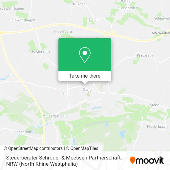 Карта Steuerberater Schröder & Meessen Partnerschaft
