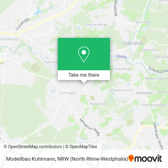Карта Modellbau Kuhlmann