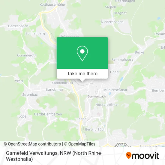 Карта Garnefeld Verwaltungs