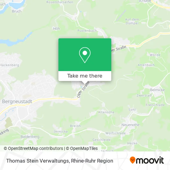 Карта Thomas Stein Verwaltungs