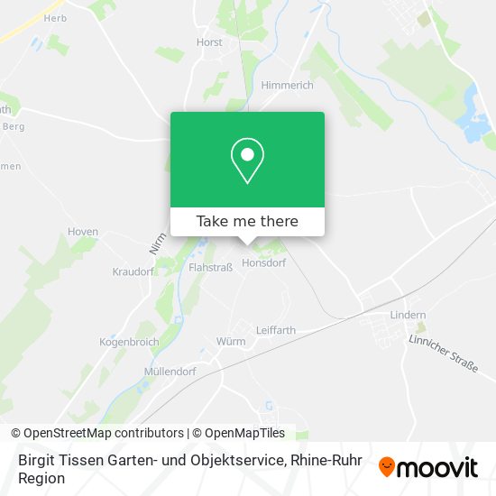 Birgit Tissen Garten- und Objektservice map