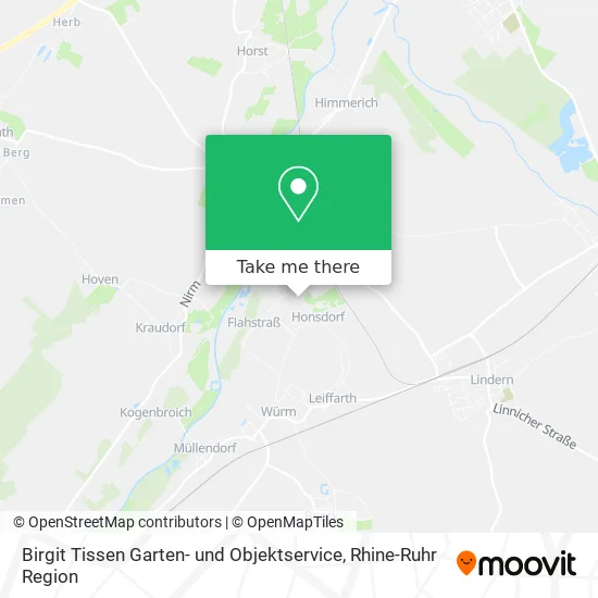 Карта Birgit Tissen Garten- und Objektservice