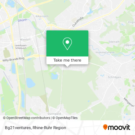 Карта Bg21ventures