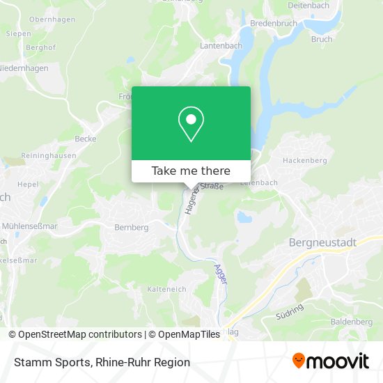 Stamm Sports map