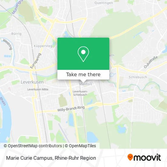 Карта Marie Curie Campus