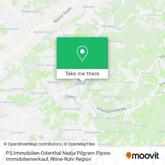 P.S.Immobilien-Odenthal Nadja Pilgram-Pipino Immobilienverkauf map