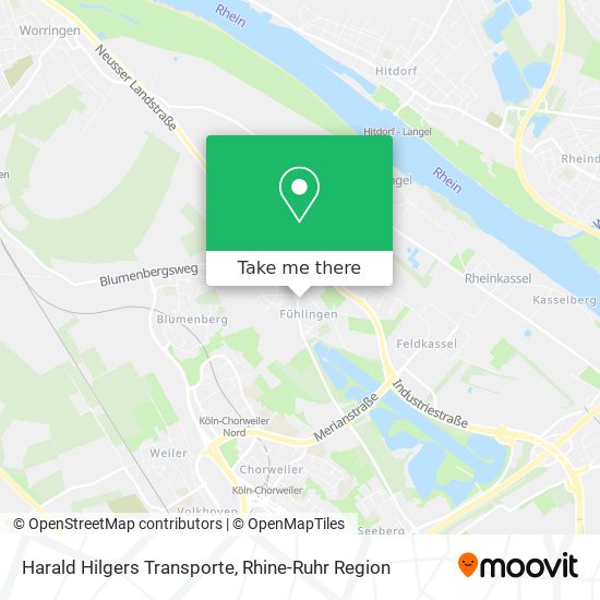 Harald Hilgers Transporte map