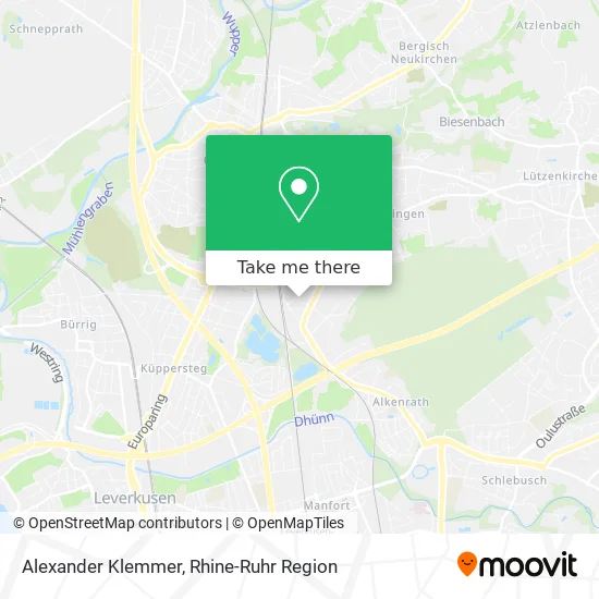 Карта Alexander Klemmer