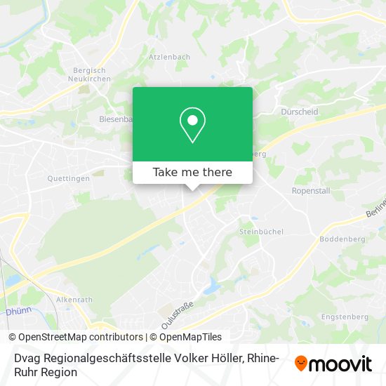 Dvag Regionalgeschäftsstelle Volker Höller map