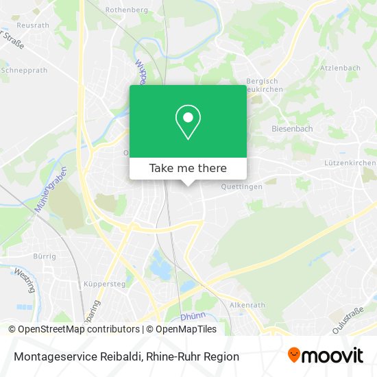 Montageservice Reibaldi map