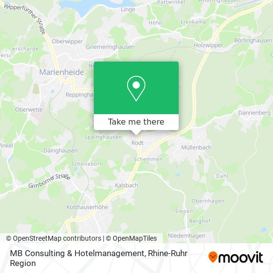 MB Consulting & Hotelmanagement map