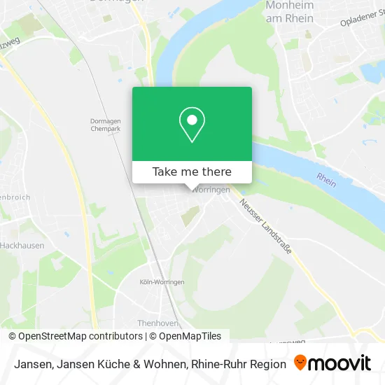 Jansen, Jansen Küche & Wohnen map