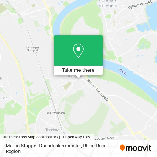 Карта Martin Stapper Dachdeckermeister