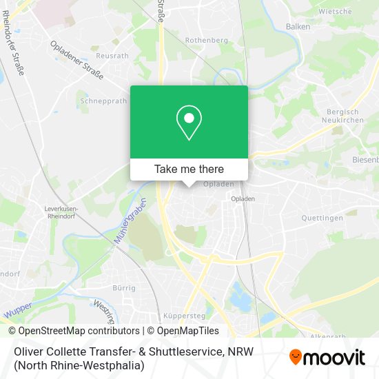 Карта Oliver Collette Transfer- & Shuttleservice