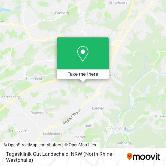Карта Tagesklinik Gut Landscheid