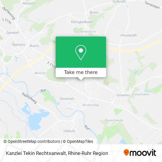 Kanzlei Tekin Rechtsanwalt map