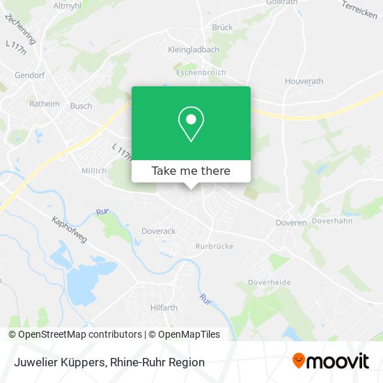 Juwelier Küppers map